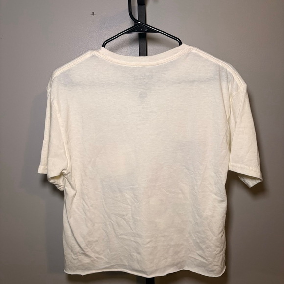 Women's Hello Kitty & Friends Short Sleeve Tee S Off-White Black - Picture 4 of 6